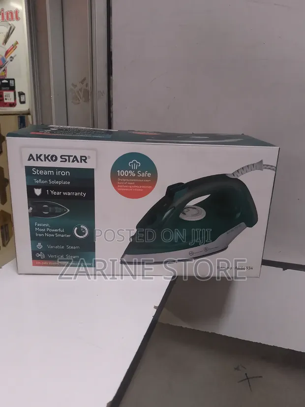 Akko Star Heavy Duty Steam Iron - 1