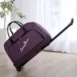 Mifuko Mizuri ya Duffle Trolley Mtindo wa Gen Z - 4