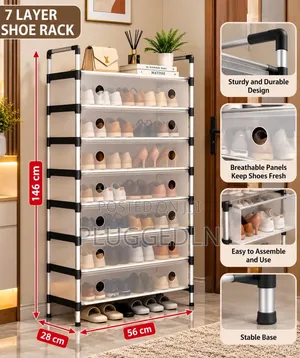 7-Layer Strong Shoe Rack