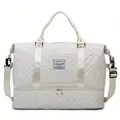 2-in-1 Compartment Duffle Bag with Shoe Bottom - 1