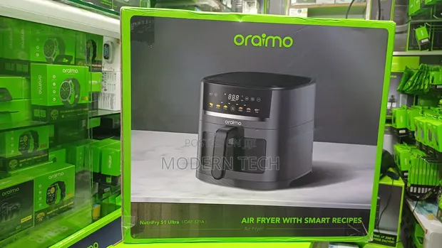Oraimo Smart Air Fryer 6L - Touchscreen na Udhibiti wa App - 1