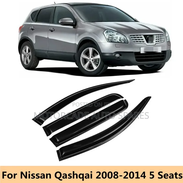 Nissan Dualis 2008 Window Visors/Windbreakers - 1