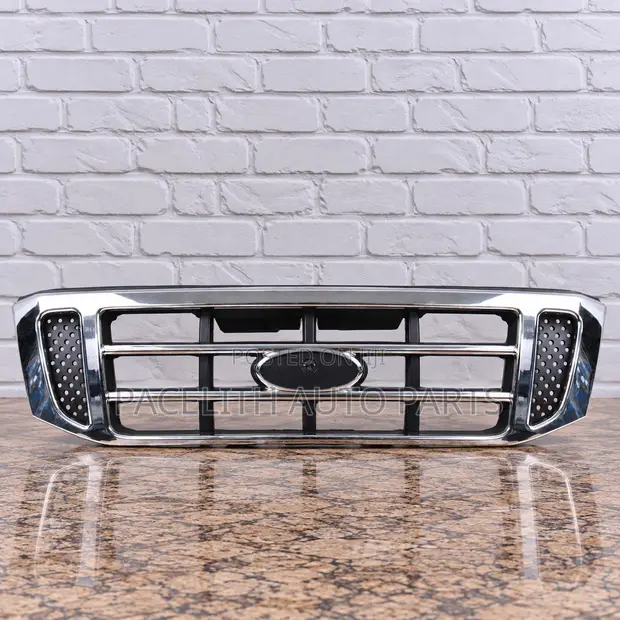 FPI Grille ya Mbele Ford Ranger 2002-2003 Chrome Nyeusi - 1