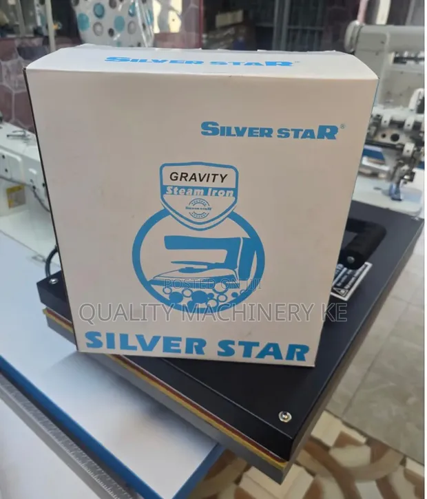 Silver Star Electric Industrial Steam Iron Box - 1