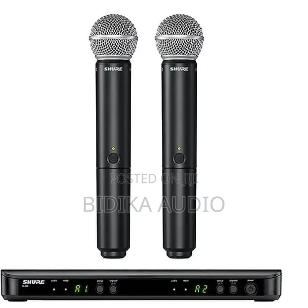 Shure BLX288/SM58 Dual-Channel Wireless Microphones - 1
