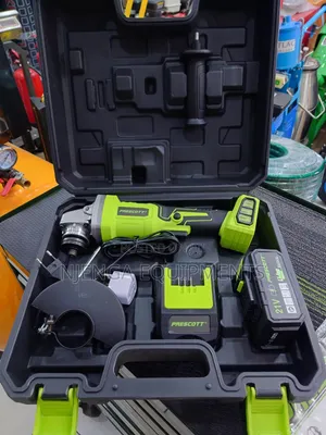 Prescott 21V Brushless Cordless Angle Grinder