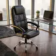 Executive Swivel Leather Office Chair - 1
