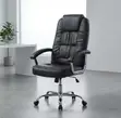 Executive Swivel Leather Office Chair - 3