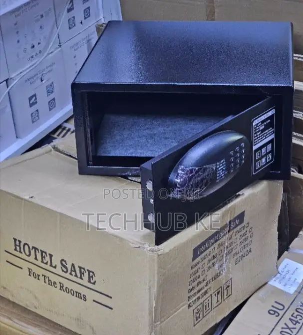 Electronic Digital Lock Steel Safe Box for Hotel - 1