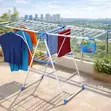 Portable Foldable Steel Clothes Drying Rack yenye Wings - 1
