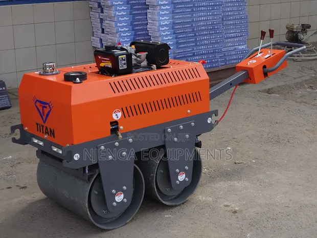 Brand New Titan Heavy-Duty Double Drum Roller - 1