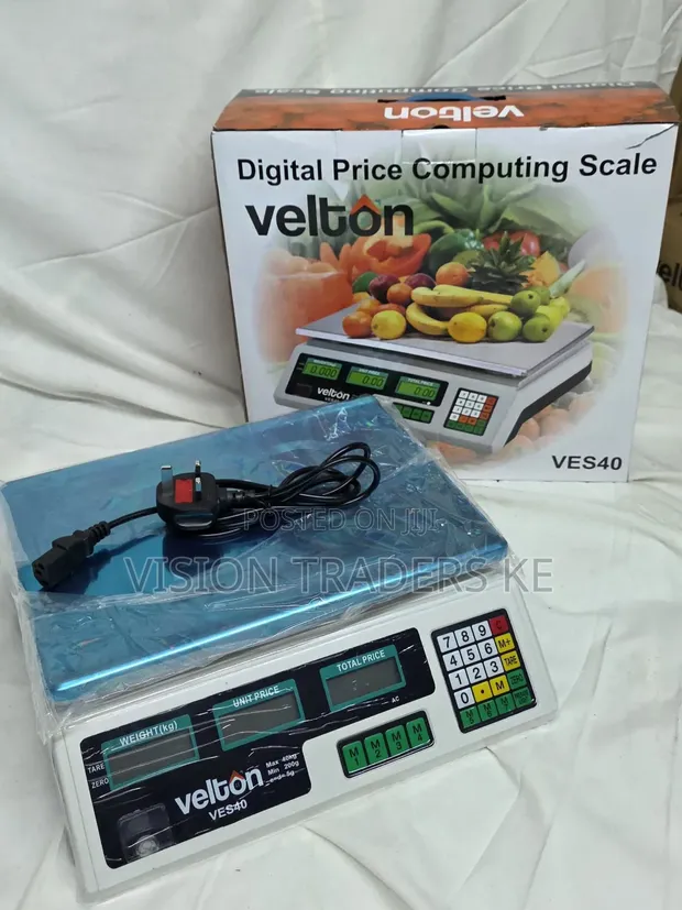 Velton VES40 Electronic Scale 40kg - 1