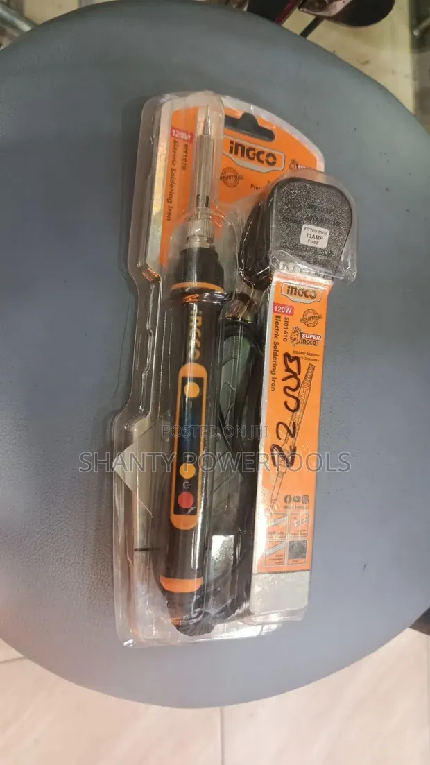 INGCO 120W Soldering Iron Gun yenye Kidhibiti Joto cha Dijitali - 1