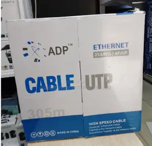 CAT6 Indoor LAN Cable 305M - Kebo ya Mtandao ya Kasi Juu
