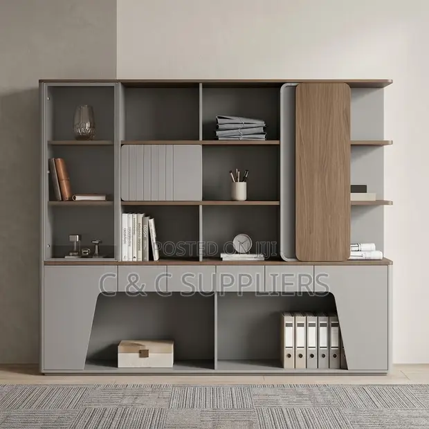 Executive Filing & Display Wall Unit - 1