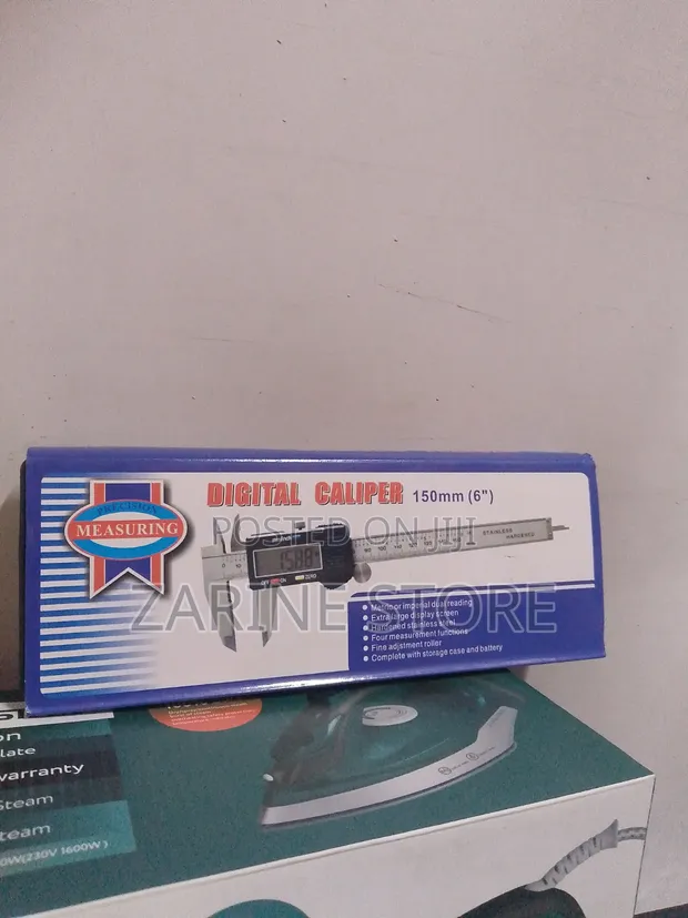 Vernier Caliper ya Digital ya Stainless Steel 6" - 1