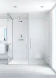 Excel Deco Frosted Privacy Film kwa Vioo vya Mgawanyiko - 1