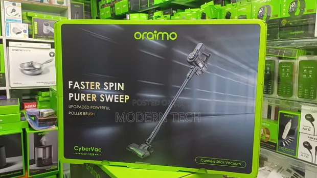 Oraimo CyberVac 180W Kisafishaji cha Mkono na Fimbo - 1