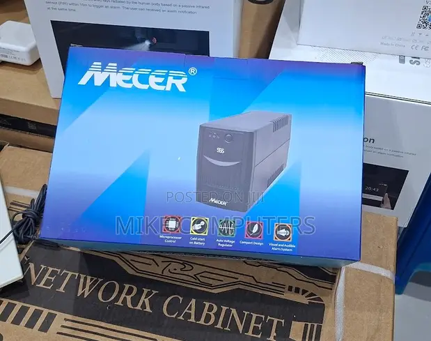 Mecer 650VA/360W UPS Battery Backup System - 1