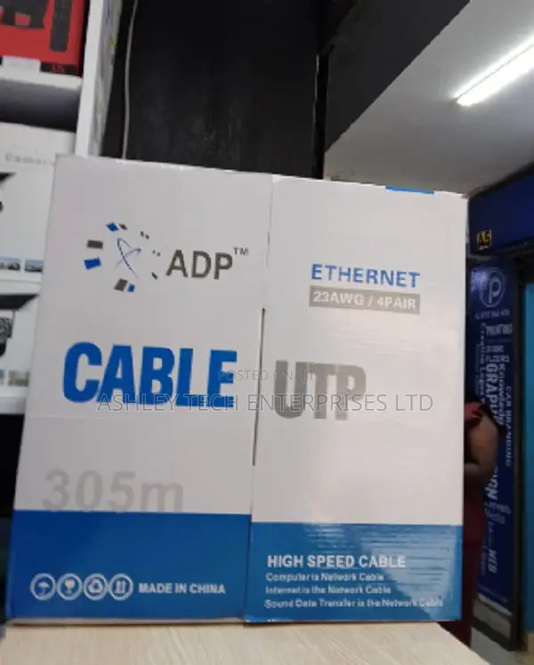 CAT6 UTP Cable 305M - Premium Quality LAN Cable - 1