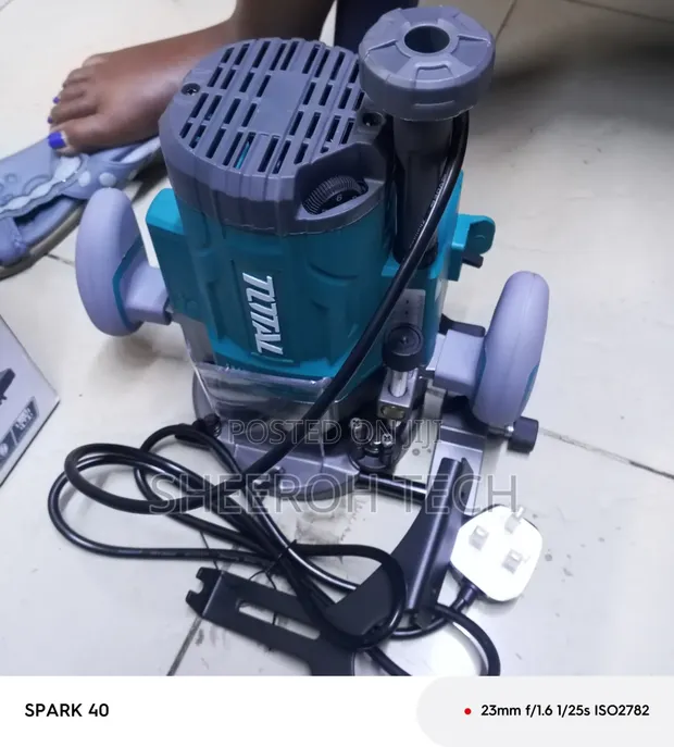 Total 2200W Wood Router Machine - 1