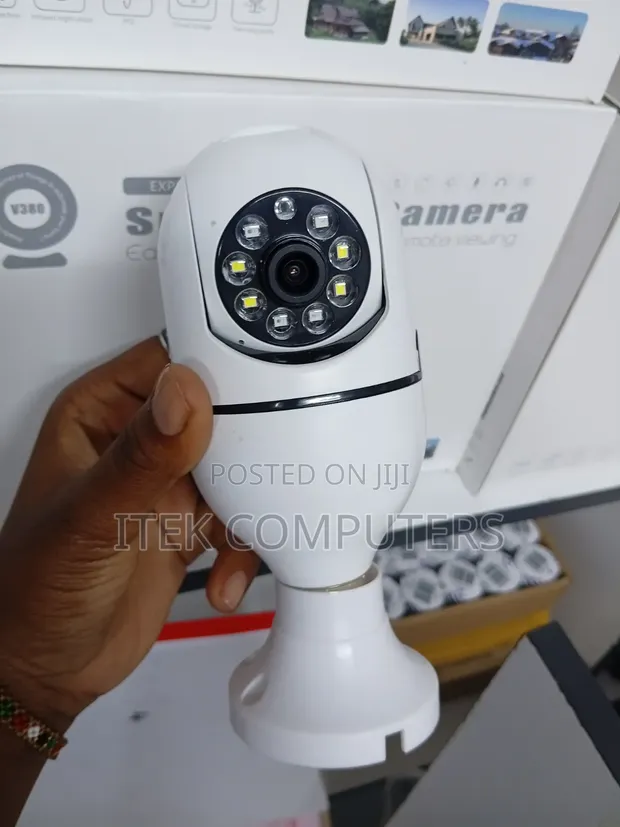 Kamera ya Usalama ya V380 Bulb - Nafasi Rahisi - 1
