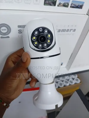 Kamera ya Usalama ya V380 Bulb - Nafasi Rahisi