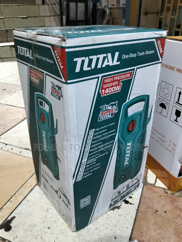 Total Car Wash Machine 1400 Watts + Pipa na Hose - 1