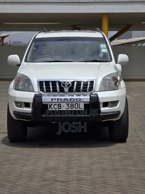 Toyota Land Cruiser Prado 2007 Nyeupe