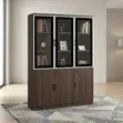 3-Door Office Filing & Storage Unit - Wood - 5