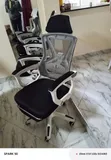 Office Adjustable Chair with Reclining Option & Headrest - 2