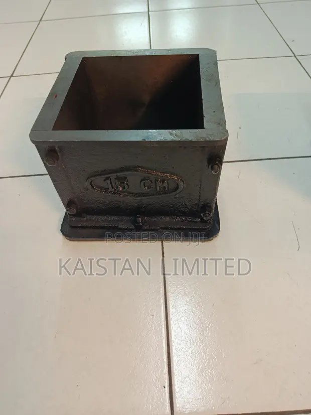 Concrete Cube Mould 150x150x150mm Cast Iron Testing - 1