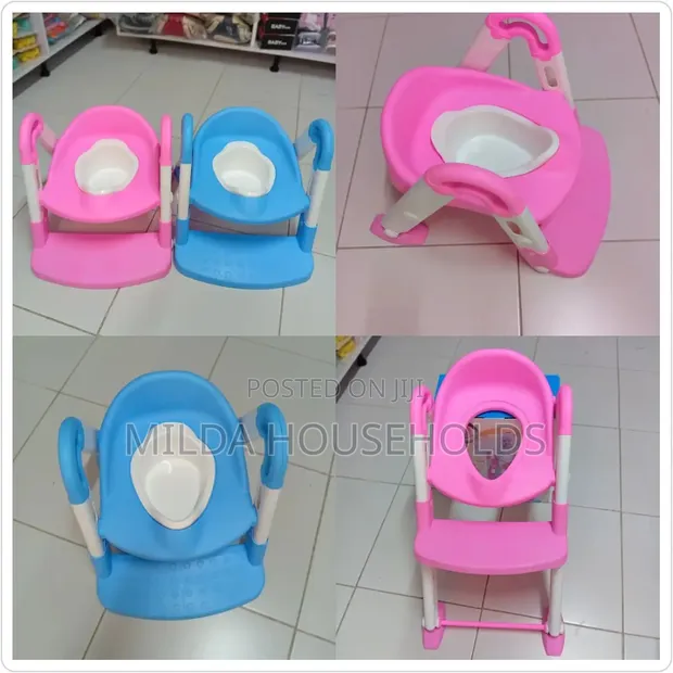 Kids Toilet Seat Trainer Ladder - 1