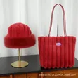 2-in-1 Ladies Fur Bags - 1
