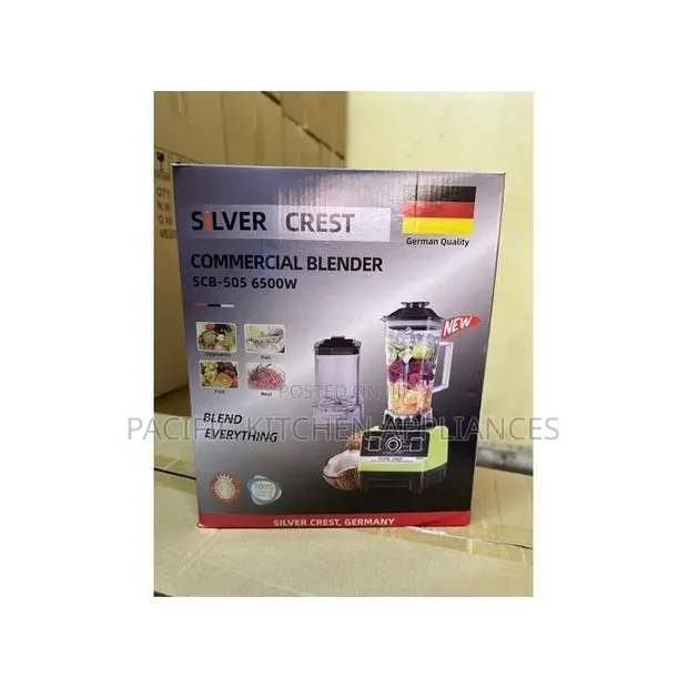 6500 Watts Commercial Blender with Grinder Jug - 1