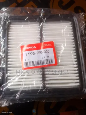Kichujio cha Hewa cha Honda Halisi 17220-RBO-000