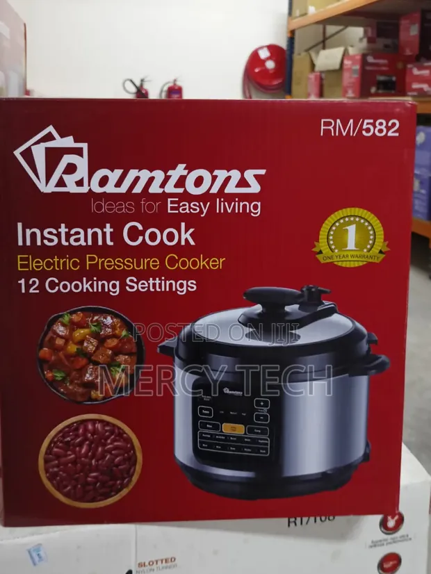 Ramtons 6L Pressure Cooker ya Umeme - 1