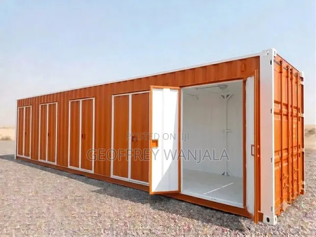 Kontena la 40ft Limebadilishwa Kuwa Maduka 5 - 1