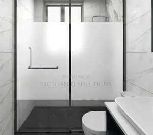 Excel Deco Frosted Privacy Film kwa Vioo vya Mgawanyo