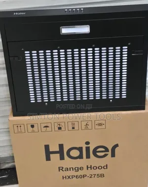 Haier 60cm Range Hood (Model: HXP60P-275B / HXP60P-S275B)