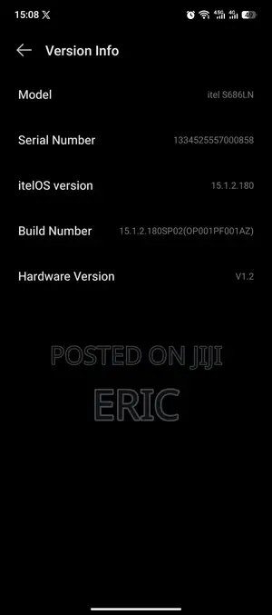 Itel S25 Ultra 128GB Grey