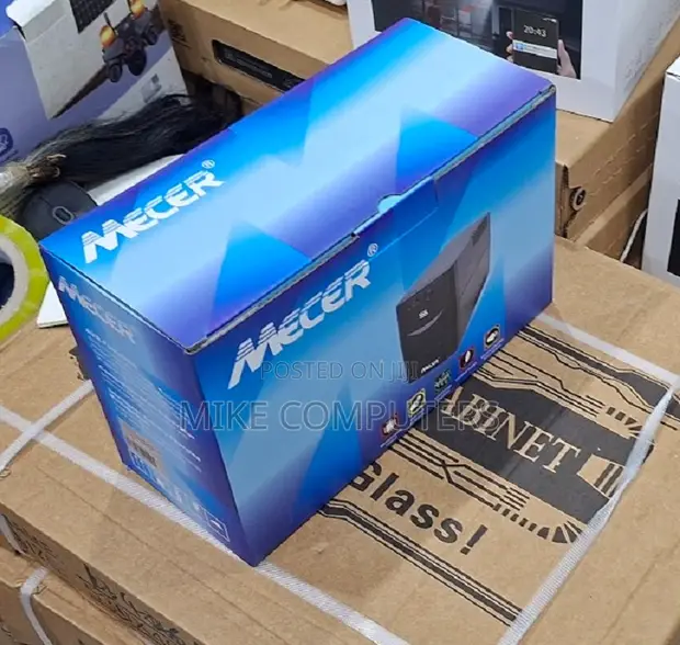 Mecer 1KVA Line Interactive UPS with LED Display - 1