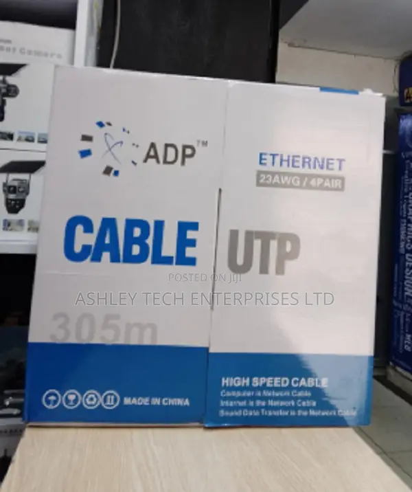 CAT6 Cable ya Mtandao 305M - Premium Indoor Data Cable - 1