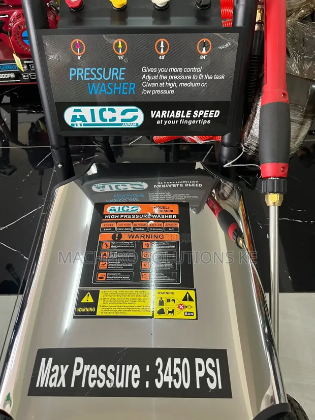 AICO High-Pressure Washer 3450 PSI na Variable Speed Control - 1