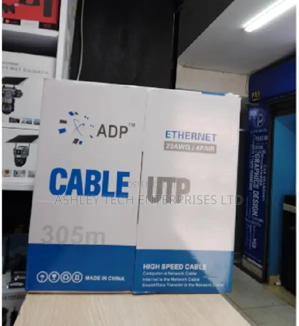 305M CAT6 UTP Cable – Muunganisho wa Mtandao Wenye Kasi na Imara - 1