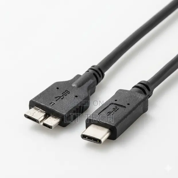 Kebo ya USB 3.1 Type-C hadi USB 3.0 Micro-B - 1 Meter - 1