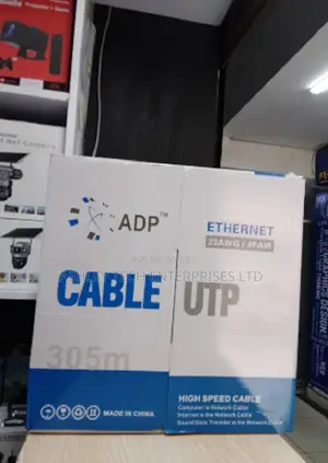 Kebo ya Ethernet ya CAT6 ya Utendaji wa Juu – Roli ya 305M