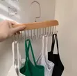 Wooden Wardrobe/Closet Hanger with 14 Hooks - 3