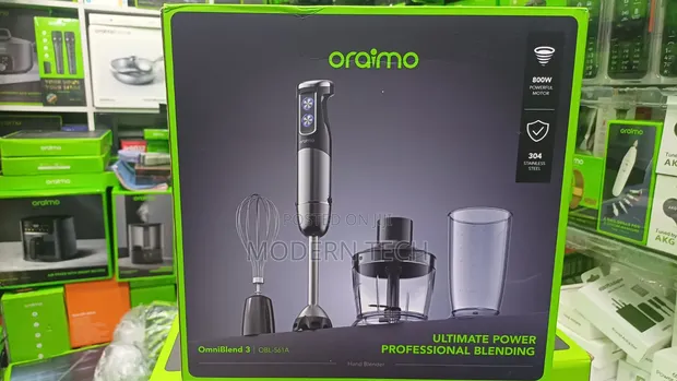 Oraimo OmniBlend 3 800W Blender ya Mkono ya Kazi Nyingi - 1
