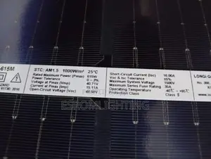 LONGi 615W Monocrystalline Solar Panel